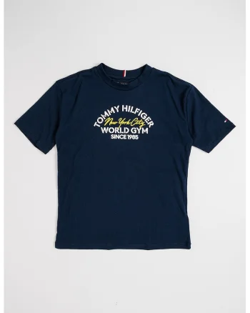 Tricou cu imprimeu logo, Albastru ultramarin