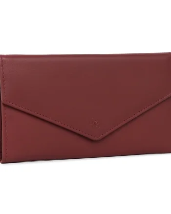 Portofel dama Marquise, Zendaya PT1453, piele naturala, Bordo