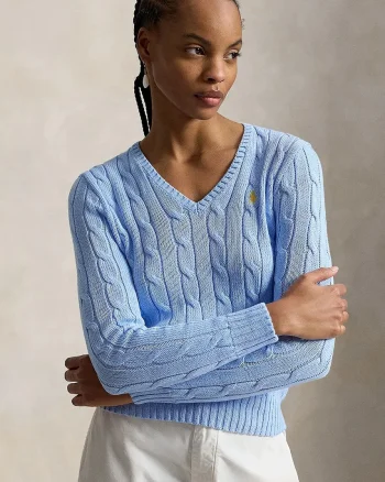 Polo Ralph Lauren pulover de femei din bumbac