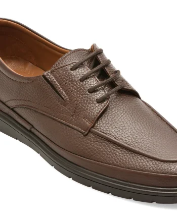 Pantofi BITE THE BULLET maro, RM100, din piele naturala