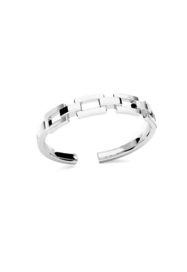 Inel reglabil Chain din Argint 925