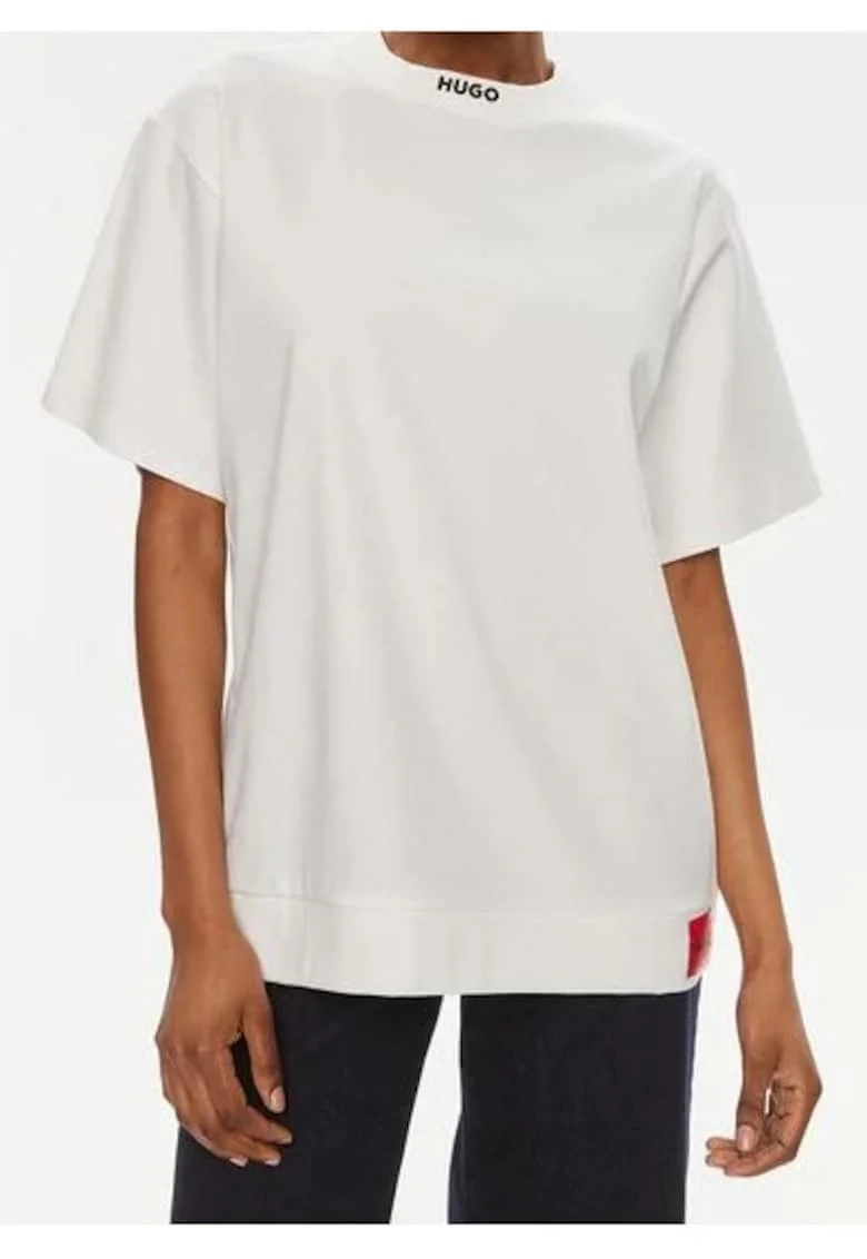 Tricou din bumbac cu croiala lejera,