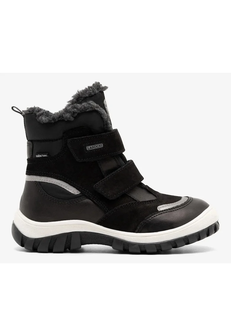 Ghete unisex  5905588872276, Sintetic, Negru, Negru