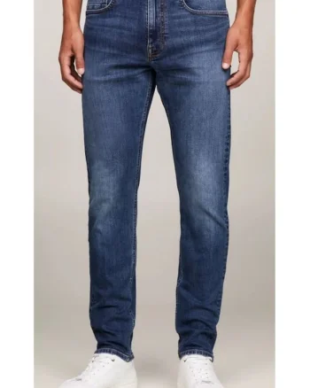 Pantaloni barbati,  Bumbac/Elastan, Albastru