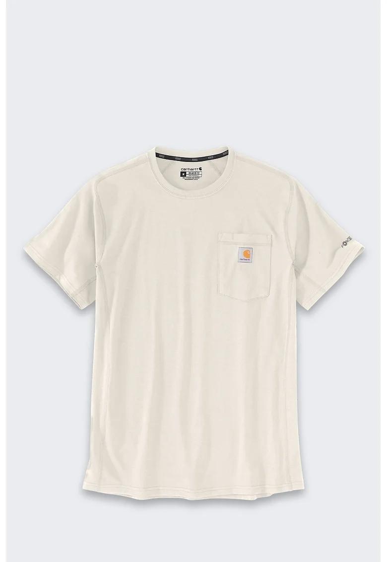 Tricou barbati  Force, croiala lejera, tehnologie FastDry, culoare bej, bumbac