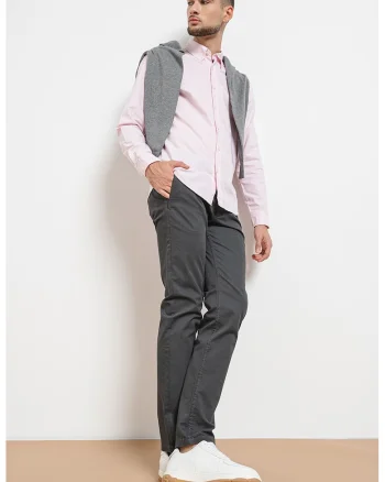 Camasa regular fit de bumbac cu guler Oxford Rickert