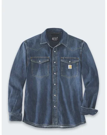 Camasa barbati  albastra, denim