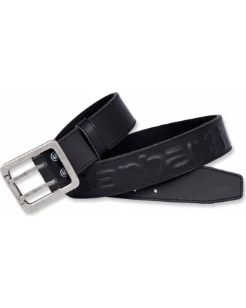 Curea dama,  Piele naturala, Negru, W38, 81 cm