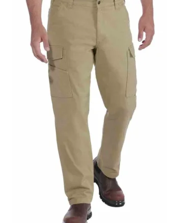 Pantaloni cargo,  Panza/Bumbac/Elastan, Bej, W34/L34