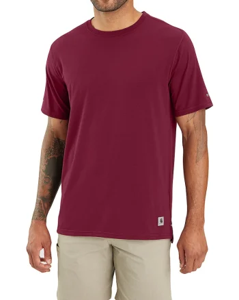 Tricou barbati  LWD, bordeaux