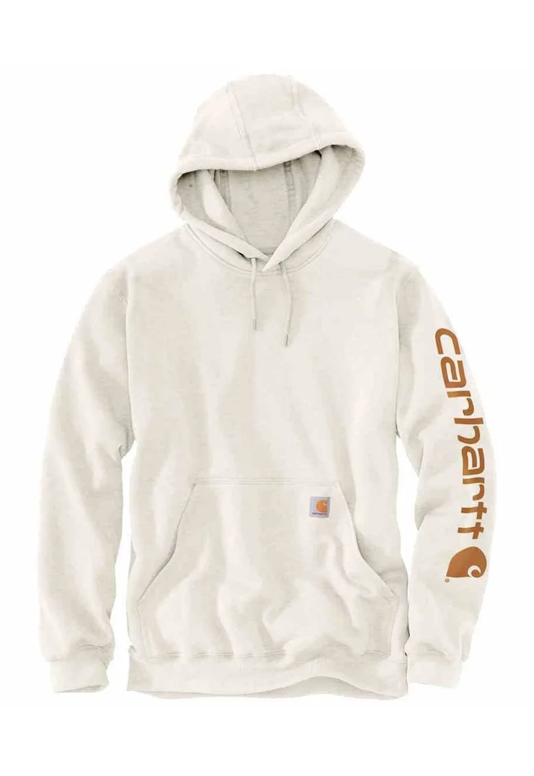 Hanorac unisex,  Bumbac/Poliester, Alb, Alb