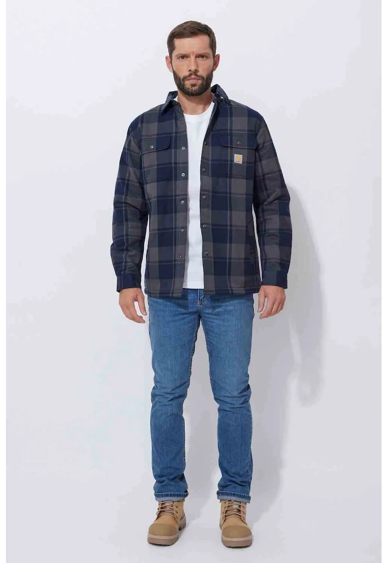 Camasa  Heav Flannel, Bleumarin, Bleumarin