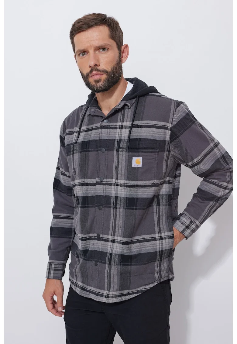 Camasa  gri, Negru/Gri