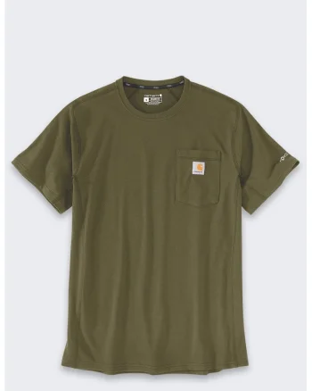 Tricou barbati Mid SS,  Bumbac/Poliester, Verde