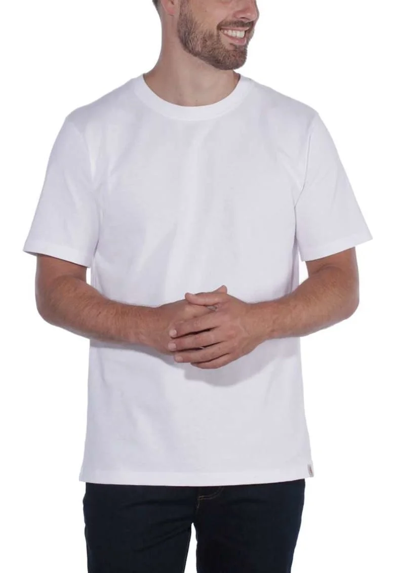 Tricou barbati  bumbac Workwear Solid alb,
