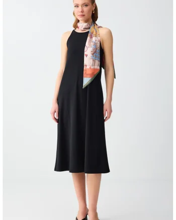 Rochie lejera, fara maneci, Negru