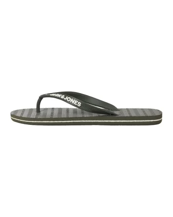 Papuci flip-flop cu logo, Kaki