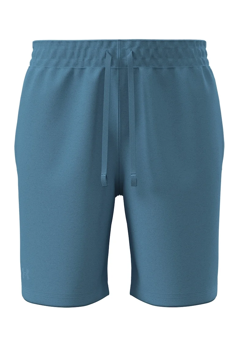Pantaloni scurti din amestec de bumbac Rival, Albastru prafuit