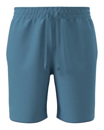 Pantaloni scurti din amestec de bumbac Rival, Albastru prafuit