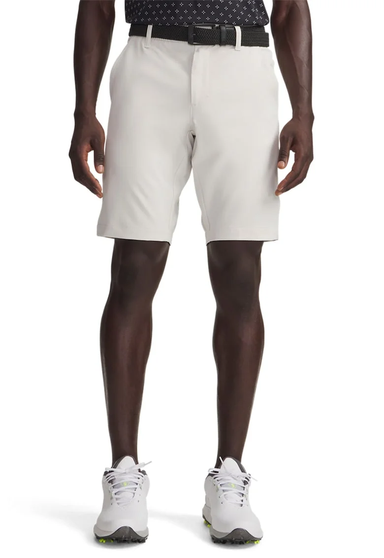Pantaloni scurti chino cu buzunare laterale, Alb murdar
