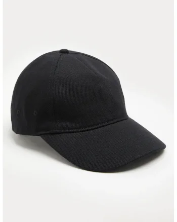 Sapca baseball uni de bumbac, Negru