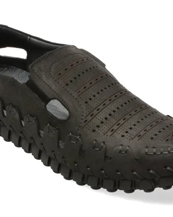 Pantofi GRYXX negri, 7117812, din piele naturala