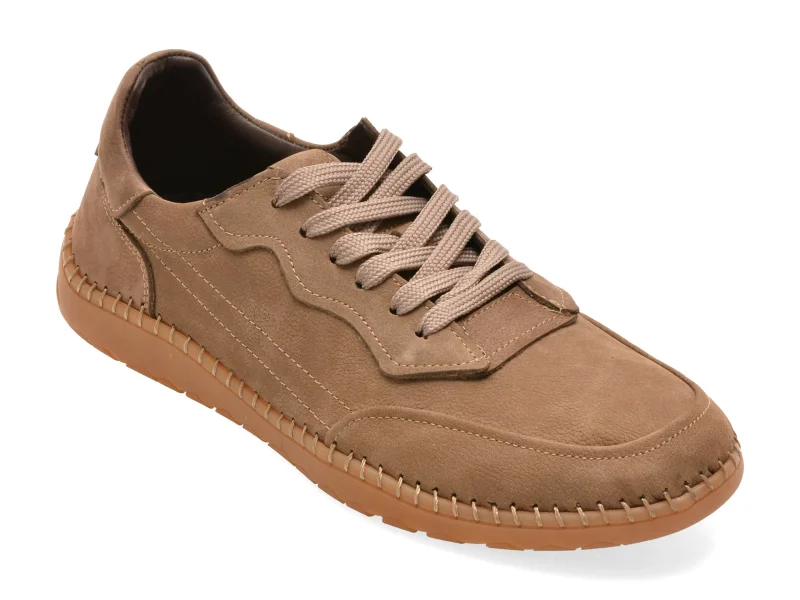 Pantofi GRYXX gri, 74034, din nabuc