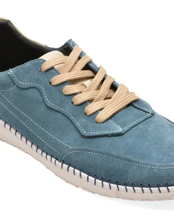 Pantofi sport GRYXX albastri, 74034, din piele intoarsa