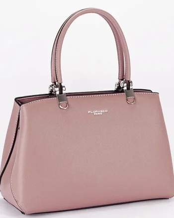 Geanta roz plamaniu office casual FloraCo Paris F6538 15