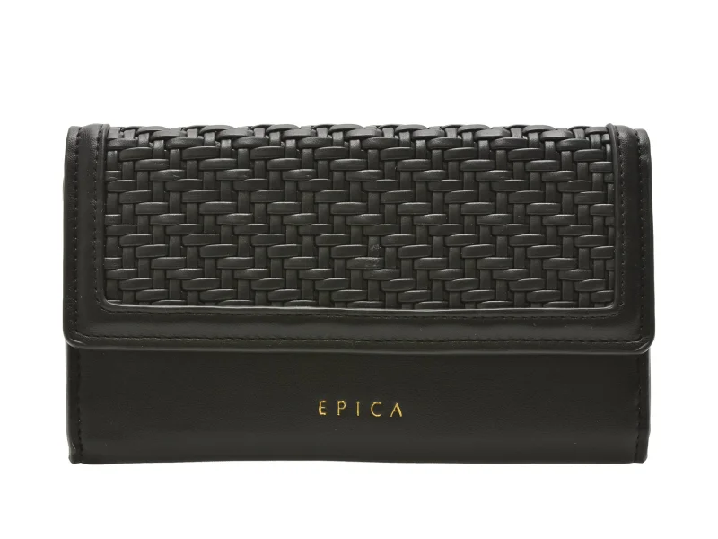 Portofel EPICA negru, 729, din piele ecologica