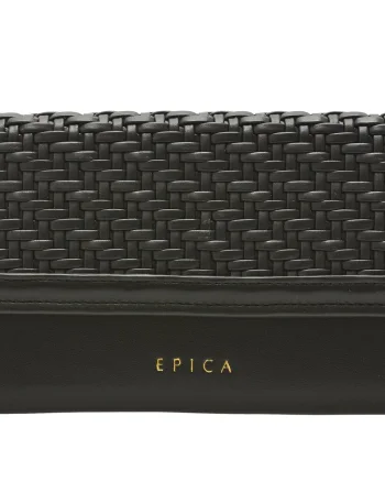 Portofel EPICA negru, 729, din piele ecologica