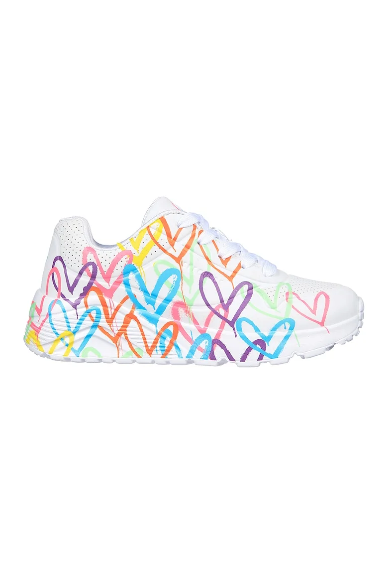 Pantofi sport dama  301696797, Piele ecologica, Alb