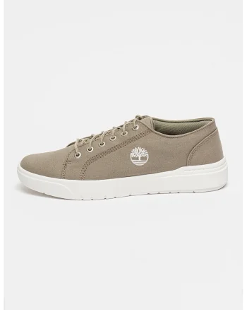 Pantofi sport cu logo Seneca Bay, Kaki