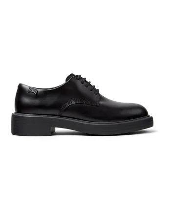 Pantofi Oxford de piele Dean, Negru