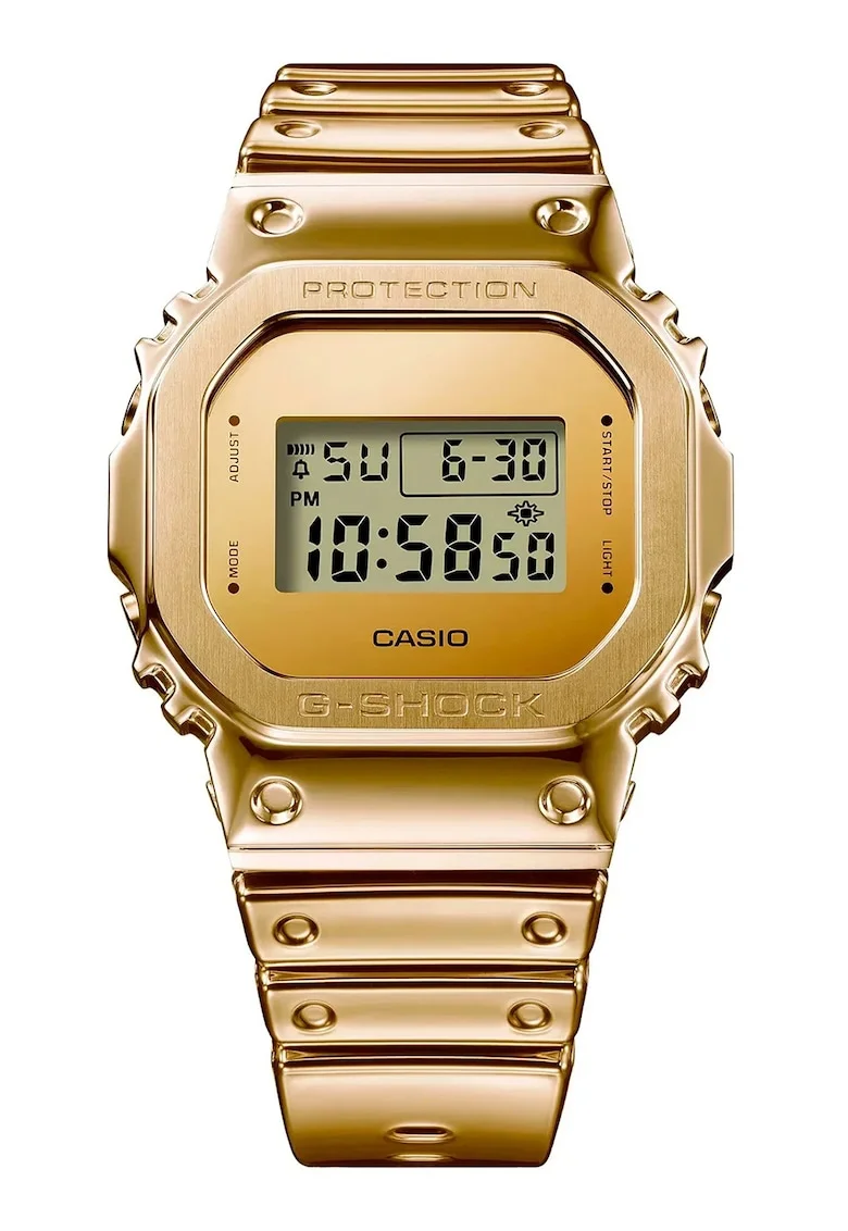 Ceas G-Shock cu curea din rasina, Auriu