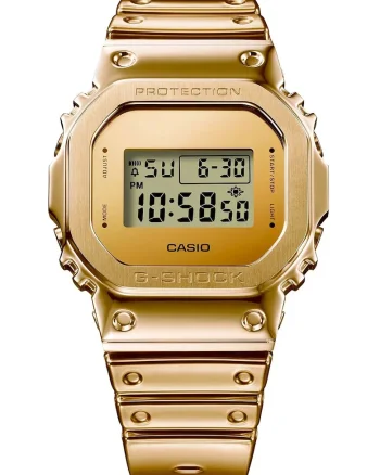 Ceas G-Shock cu curea din rasina, Auriu