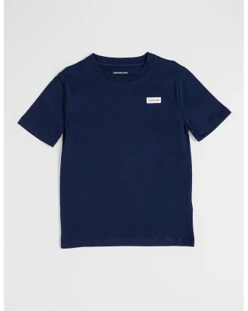 Tricou din bumbac organic, Albastru indigo
