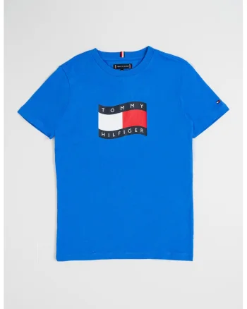 Tricou din bumbac cu imprimeu, Albastru royal