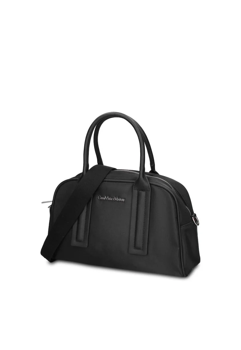 Geanta bowler cu bareta detasabila Celeste Nova, Negru