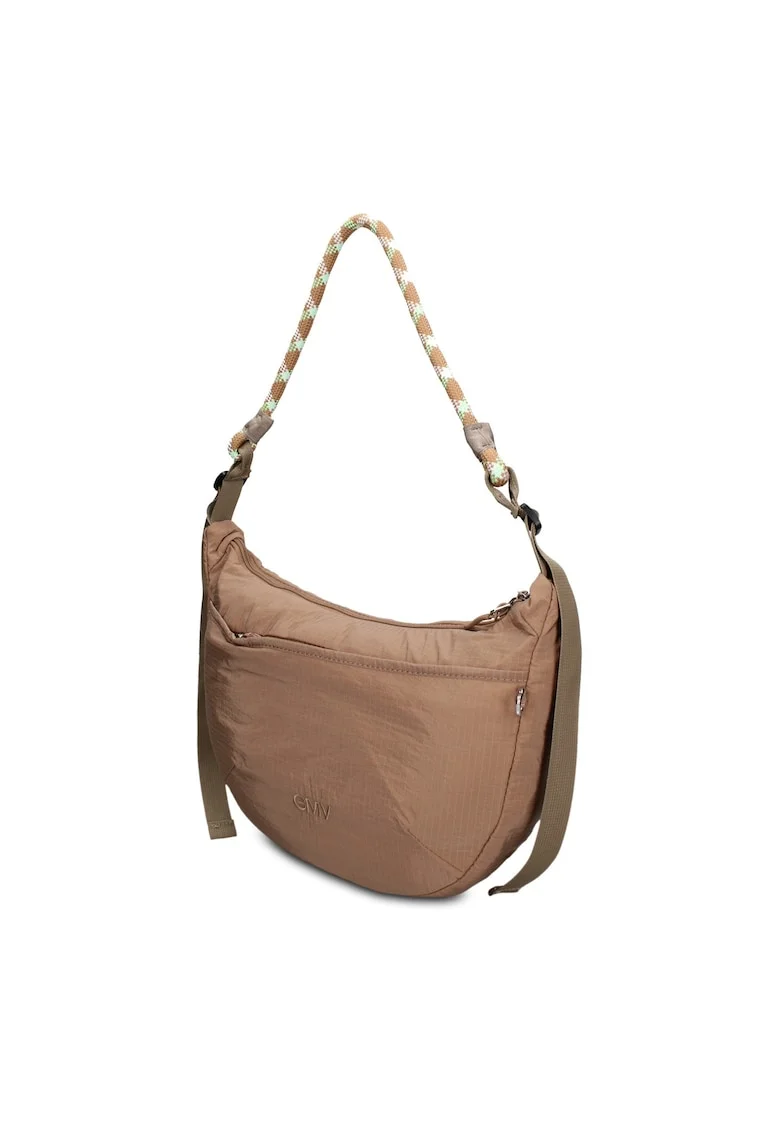 Geanta hobo Elora Elite, Kaki