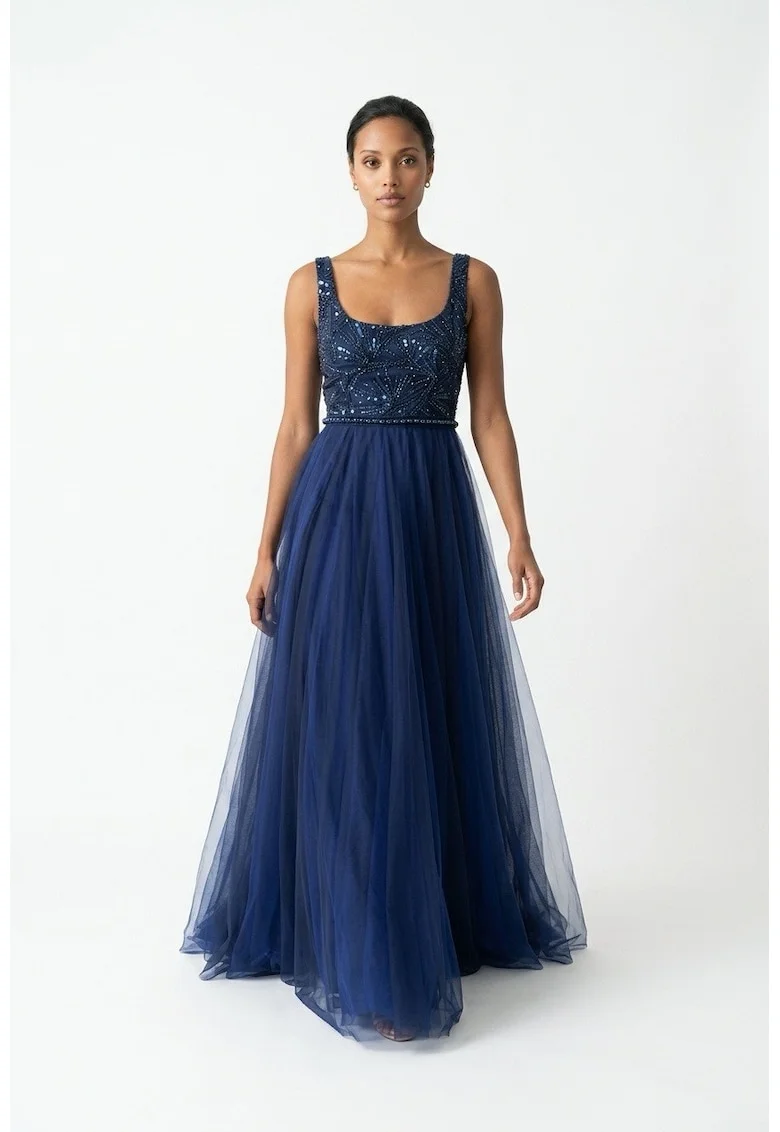 Rochie Amna, Bleumarin