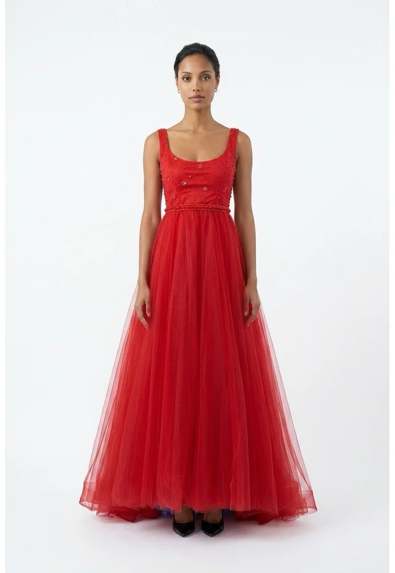 Rochie Amna, Rosu