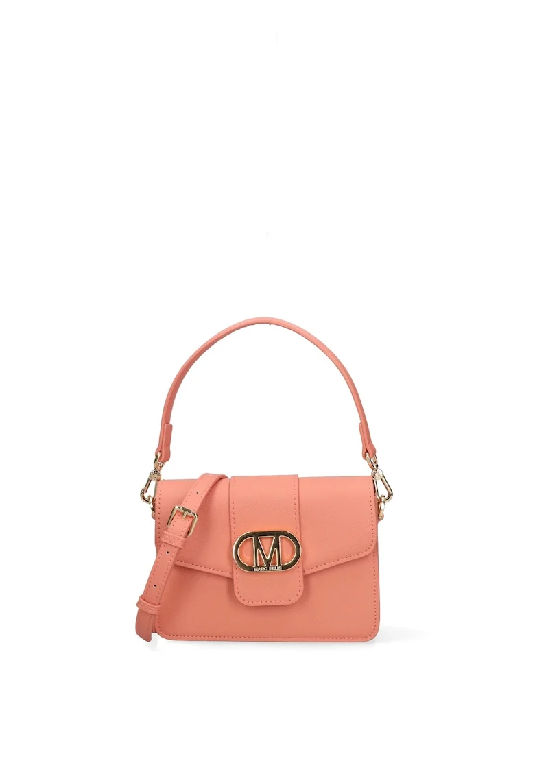 Geanta de umar cu clapa Seraphina Lux, Coral