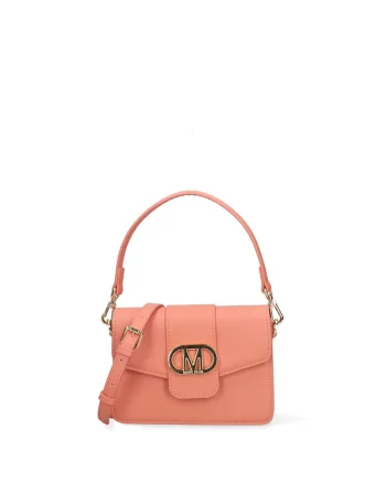 Geanta de umar cu clapa Seraphina Lux, Coral