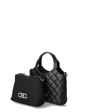 Geanta cu maner si etui detasabila Ilumina Elite, Negru