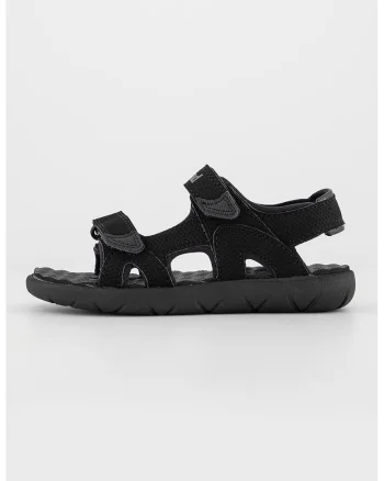 Sandale cu inchidere velcro Perkins, Negru