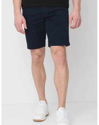 Pantaloni scurti chino slim fit, Albastru ultramarin