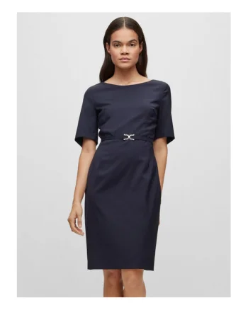 Rochie Dama,  302402069, Lana, Albastru, Albastru