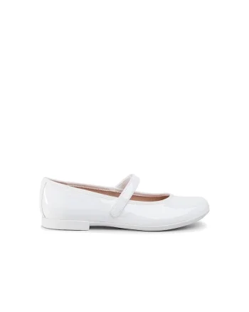 Pantofi copii,  206801, Piele ecologica, Alb