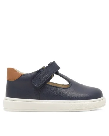 Pantofi copii,  590558836600323, Piele naturala, Bleumarin